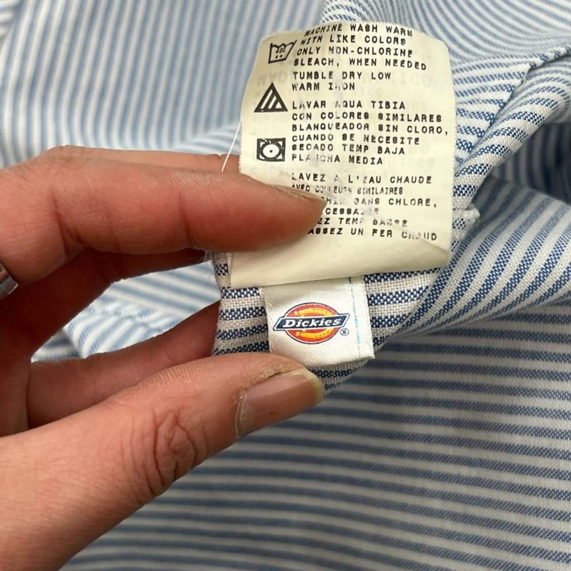 디키즈 스트라이프셔츠 r2175 상품이미지8