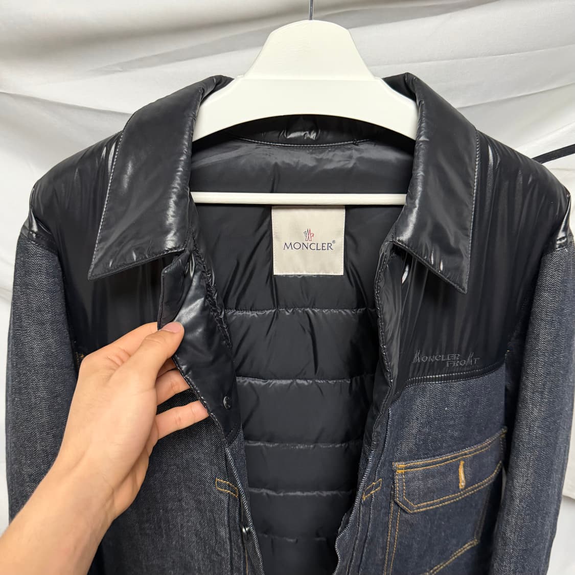 [S+급/4] 몽클레어 X 히로시 후지와라 워렌 패딩 자켓 상품이미지6