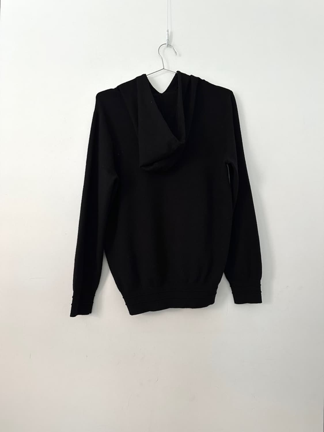 Hoody line knit / black 상품이미지4