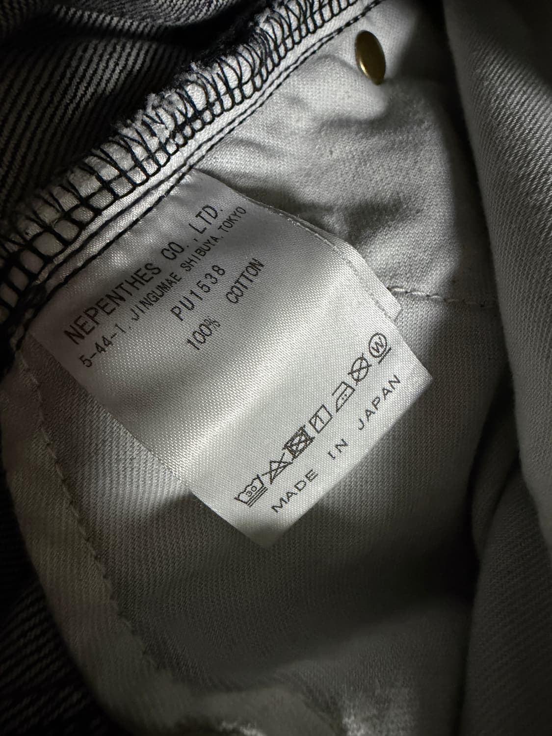 니들스 스튜디오스 11oz H.D 데님팬츠 블랙 M 상품이미지3