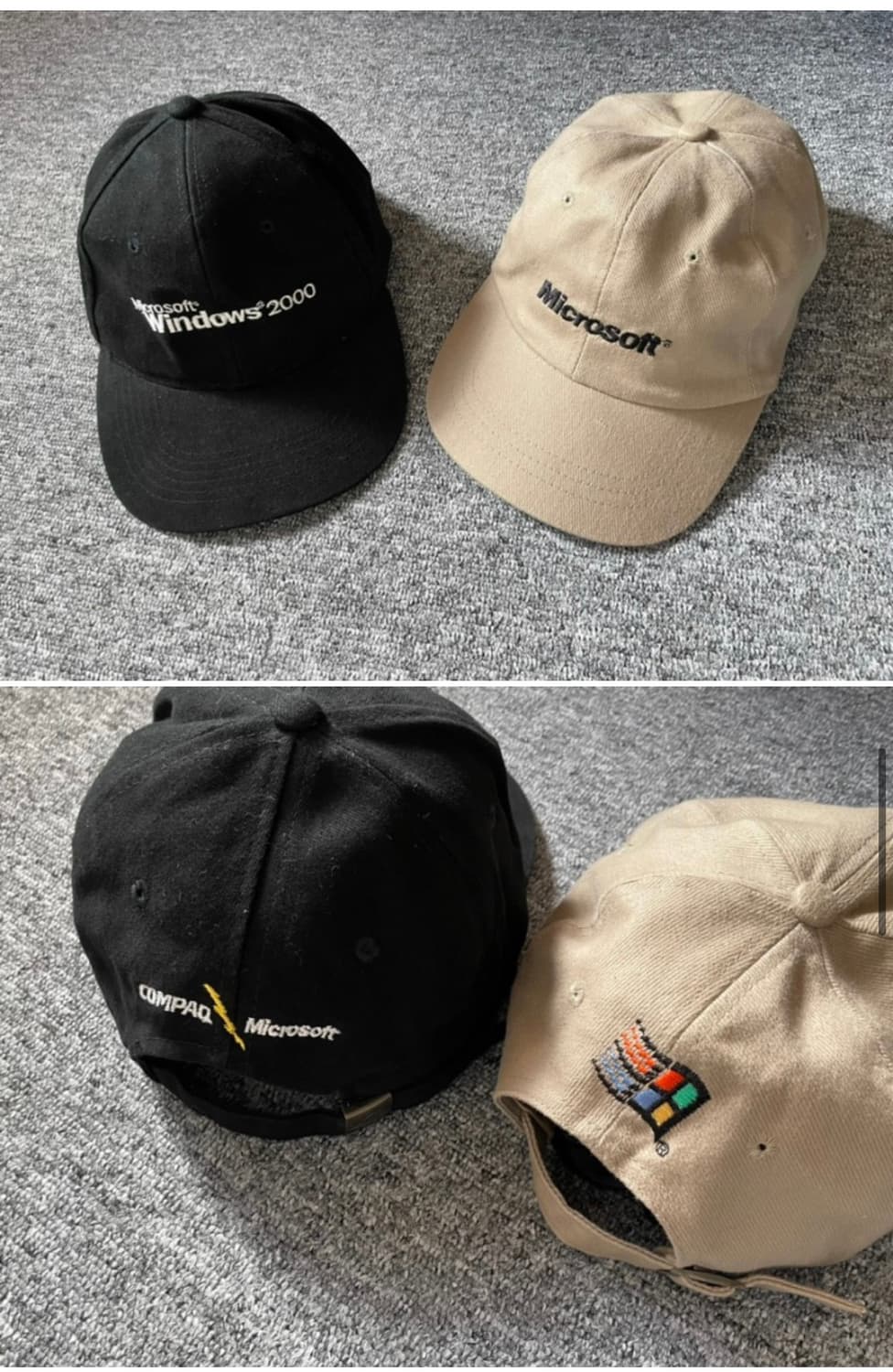 마이크로소프트 윈도우 98 로고 빈티지 볼캡 상품이미지9