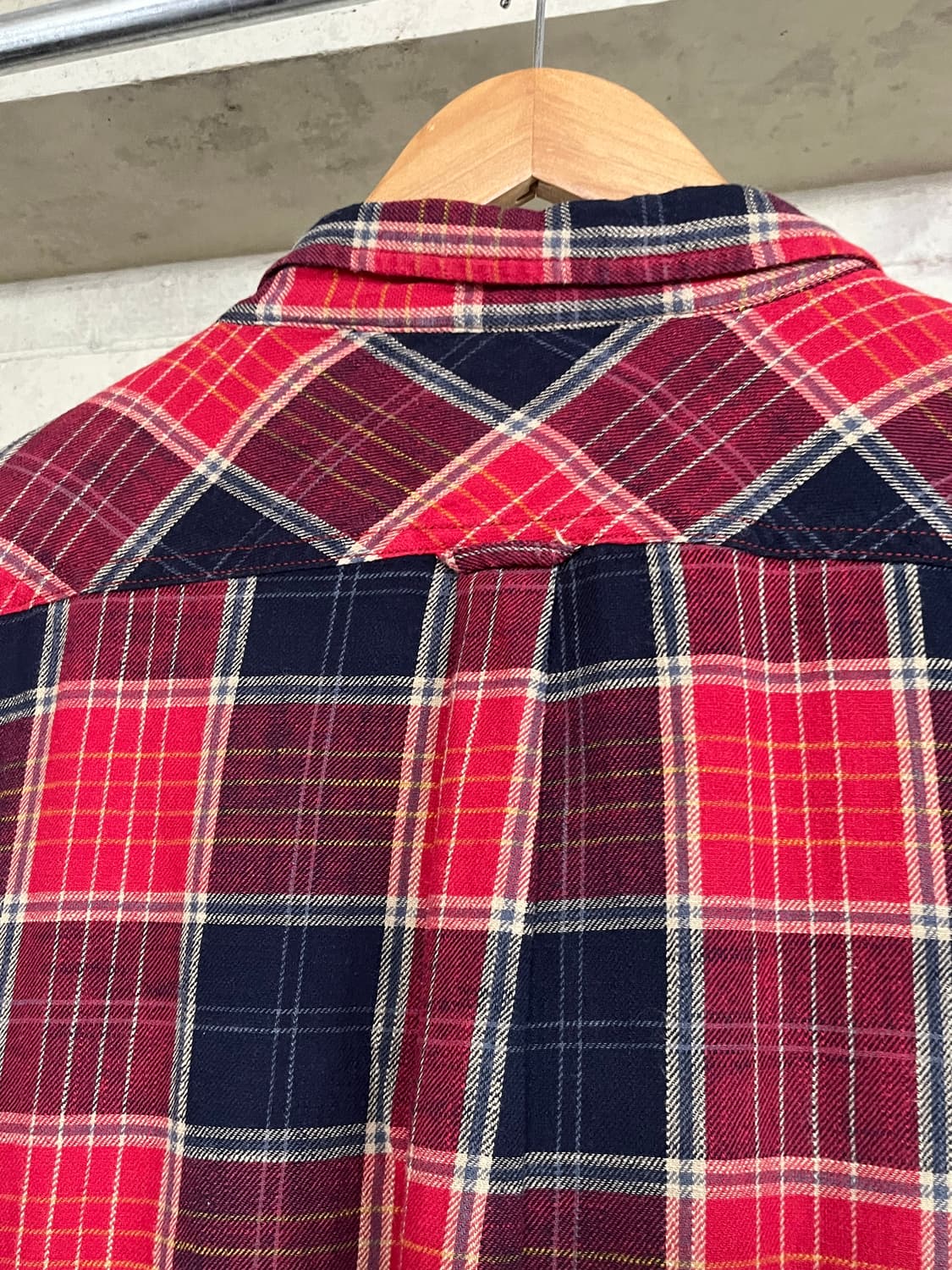 Levi's Western Check Flannel Shirt 상품이미지4
