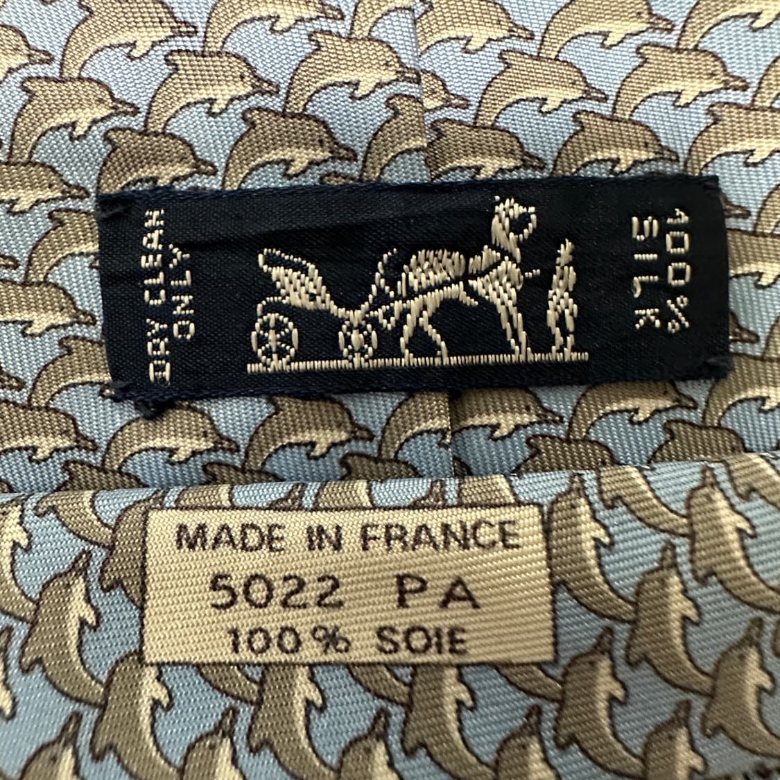 HERMES paris france made necktie 상품이미지3