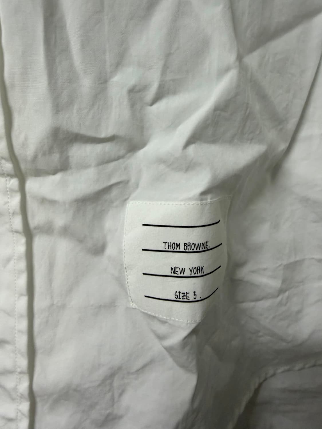 톰브라운 포플린 삼선 암밴딩 암밴드 셔츠 새상품 팝니다 상품이미지3