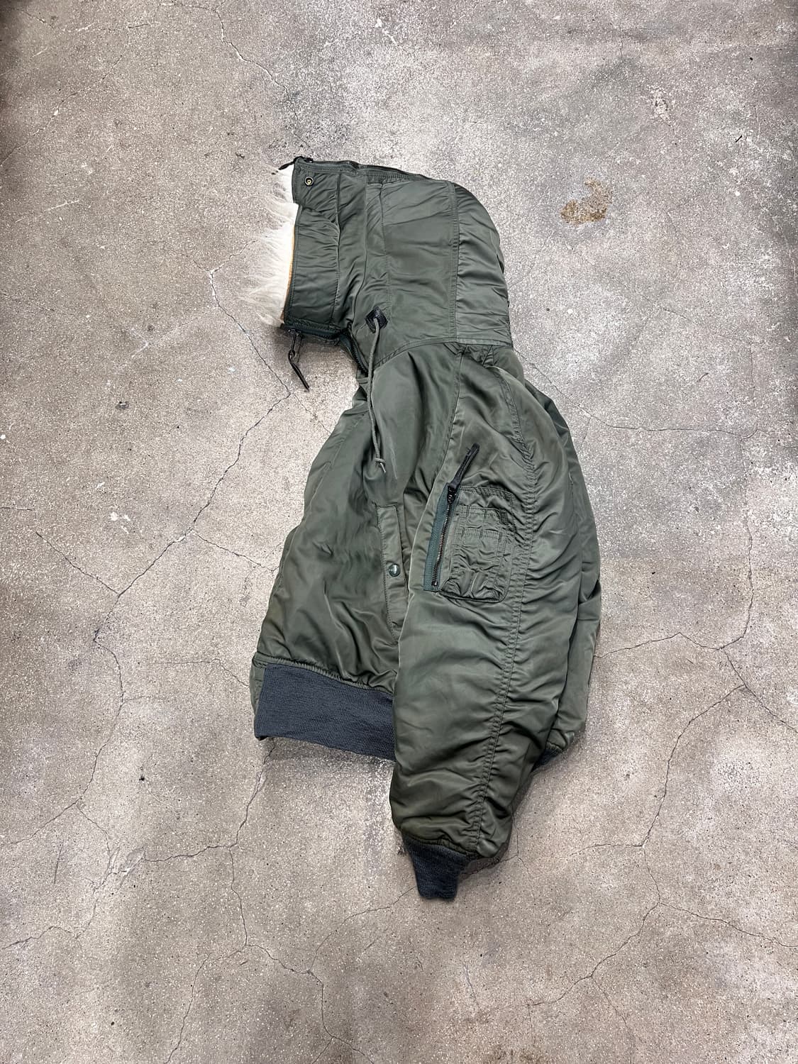 80‘s US Army HOOD N-2B E.C.W 파카 상품이미지1