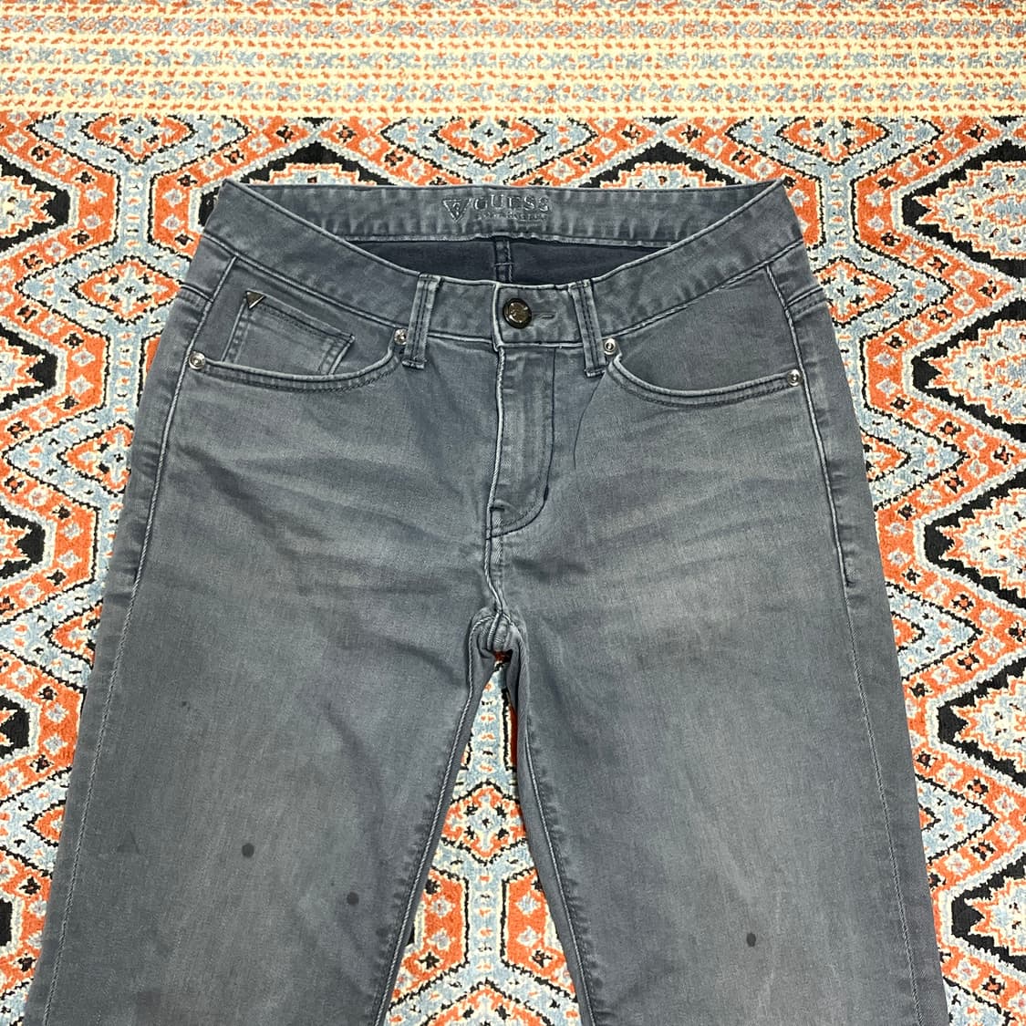 게스 그레이 데님팬츠 여성30 상품이미지2