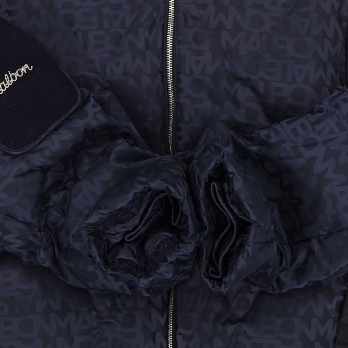 L 신형 말본 자카드 미들 구스다운 패딩 N7274 상품이미지6