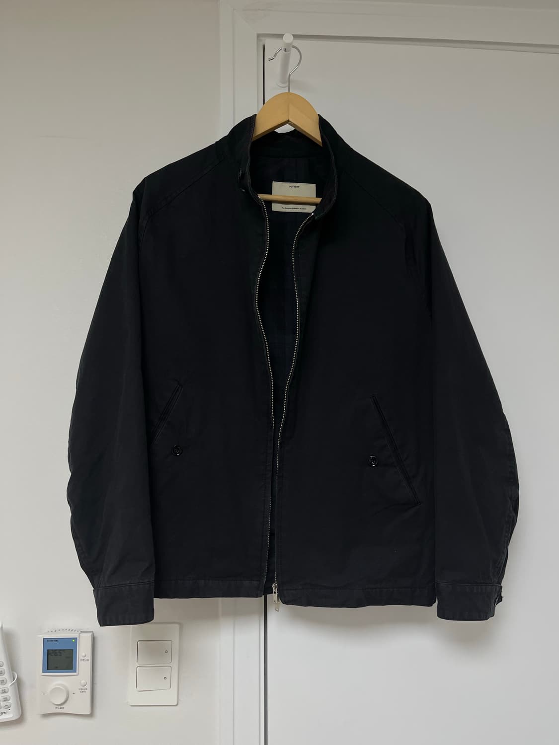 포터리 해링턴 자켓 다크네이비 2사이즈 상품이미지1