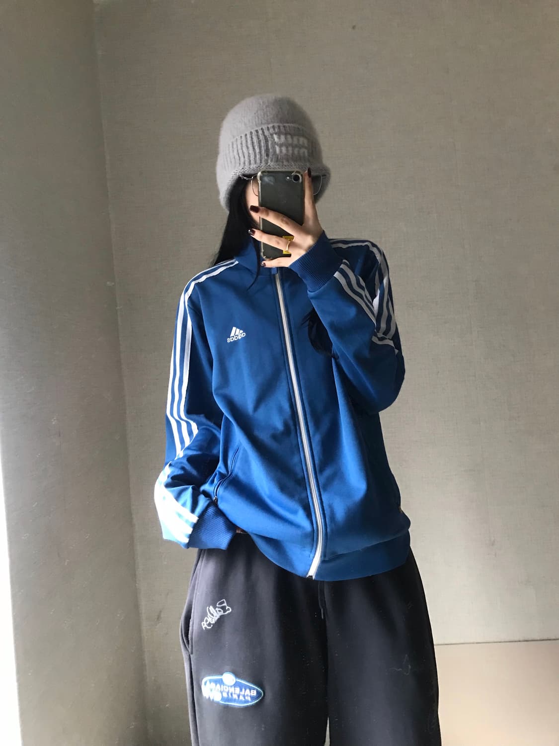아디다스 뮤트블루 져지 상품이미지4