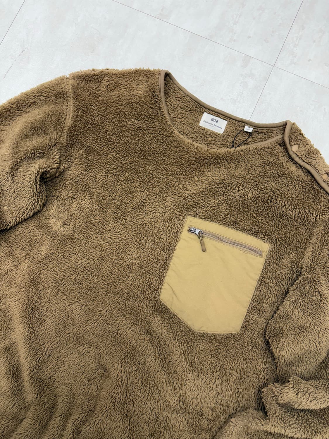 일본 유니클로X엔지니어드 가먼츠 폴리스 맨투맨 #89 상품이미지2