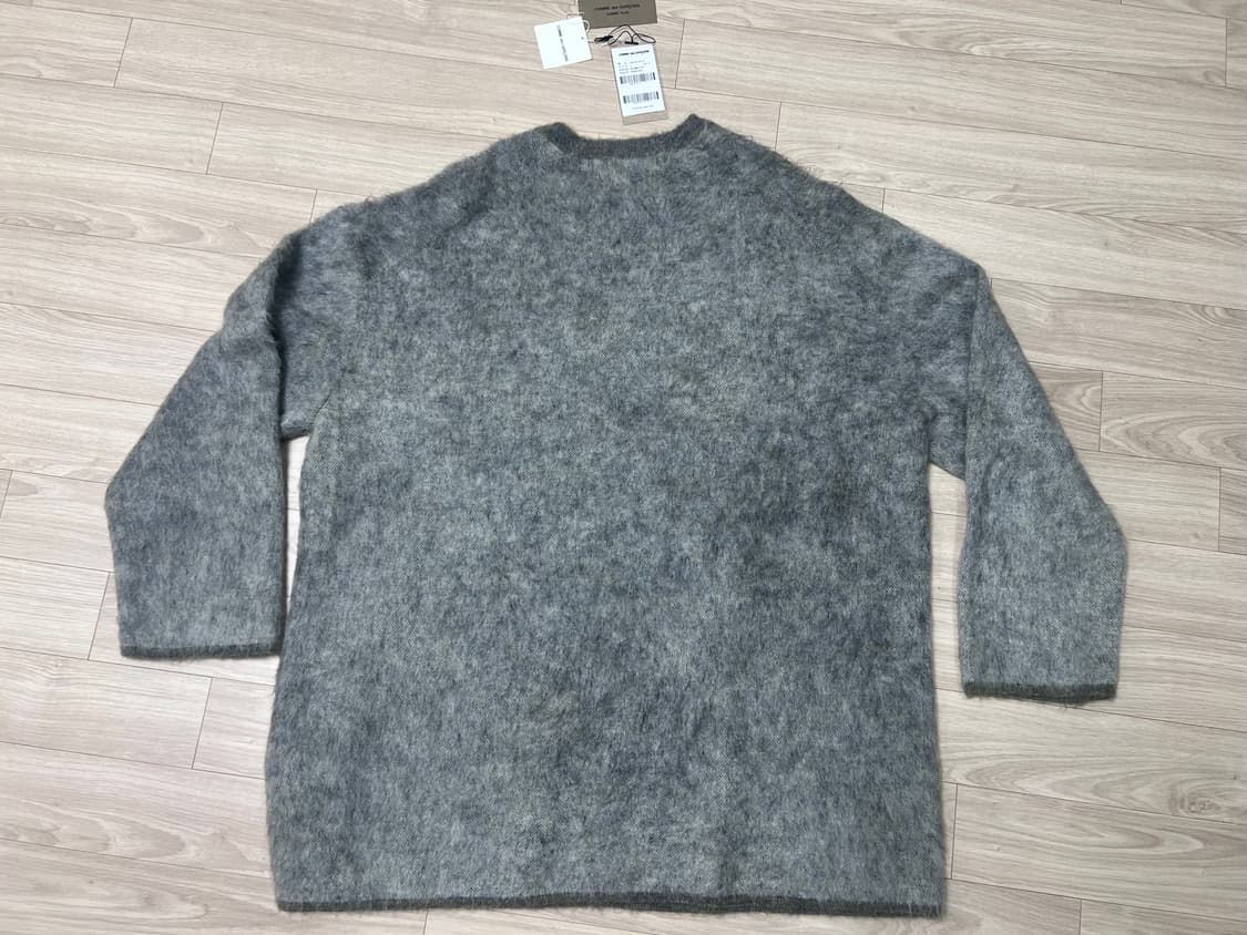 꼼데가르송 옴므플러스 / 레터링 자카드 모헤어 니트 / L 상품이미지3