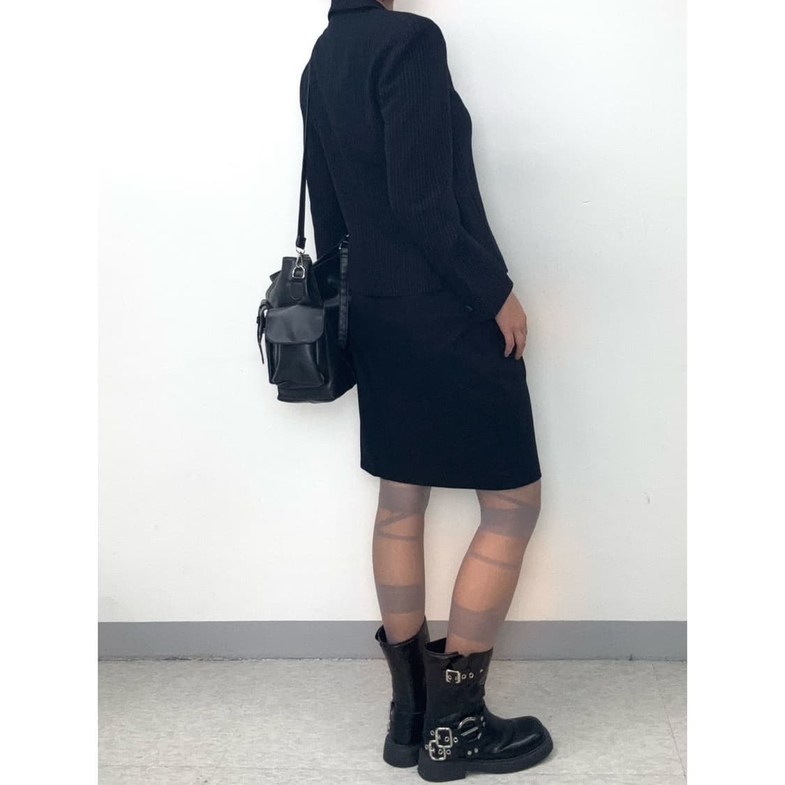 빈티지 네이비 블레이저 자켓 상품이미지4