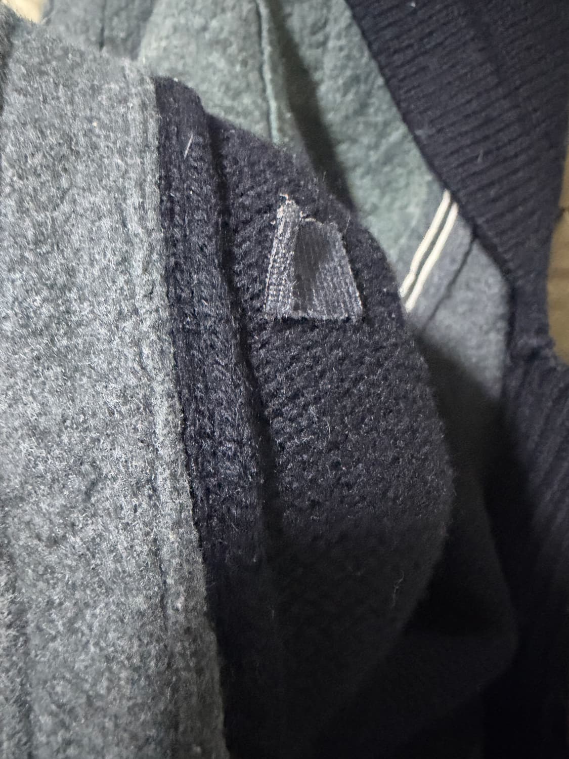 [레어, L] 00‘s 스톤아일랜드 아카이브 더블 후드 버튼 니트집업 상품이미지8