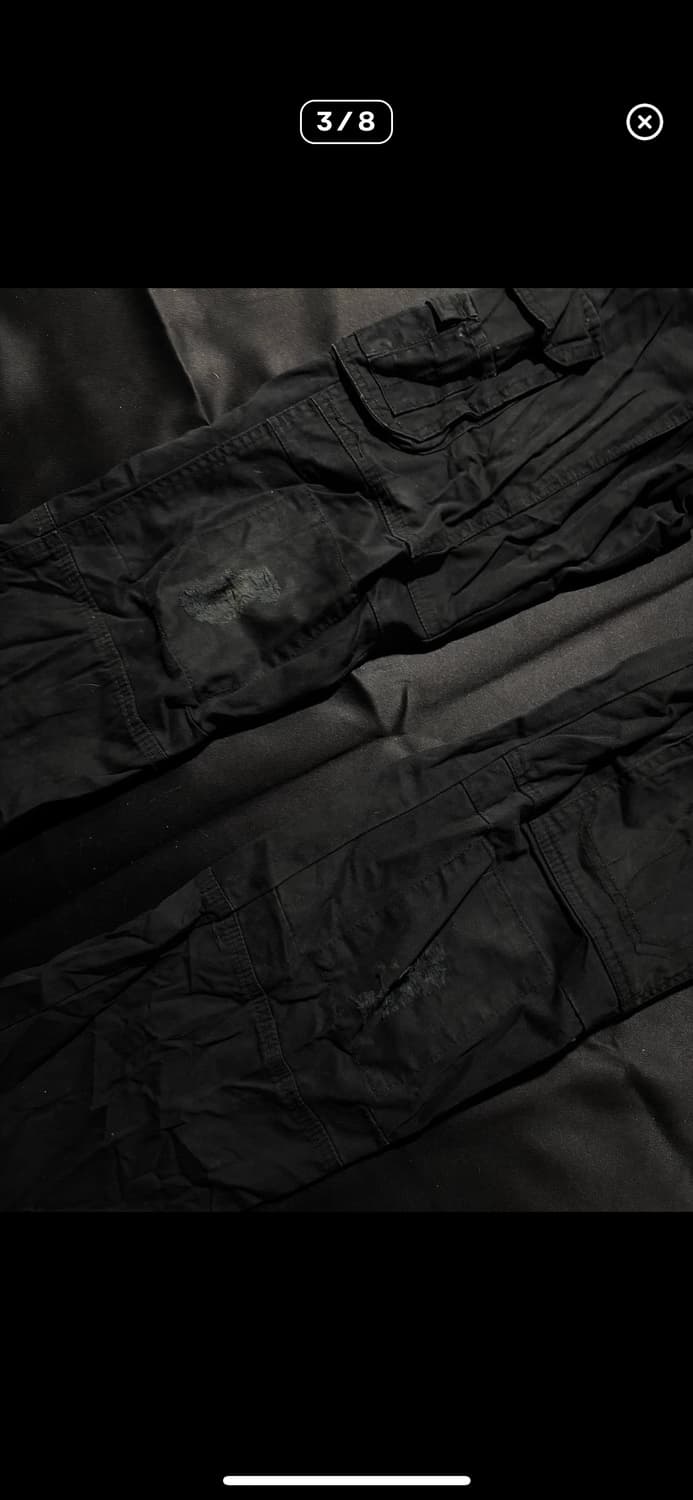 Unknown Black Y2k Cargo pants 상품이미지3
