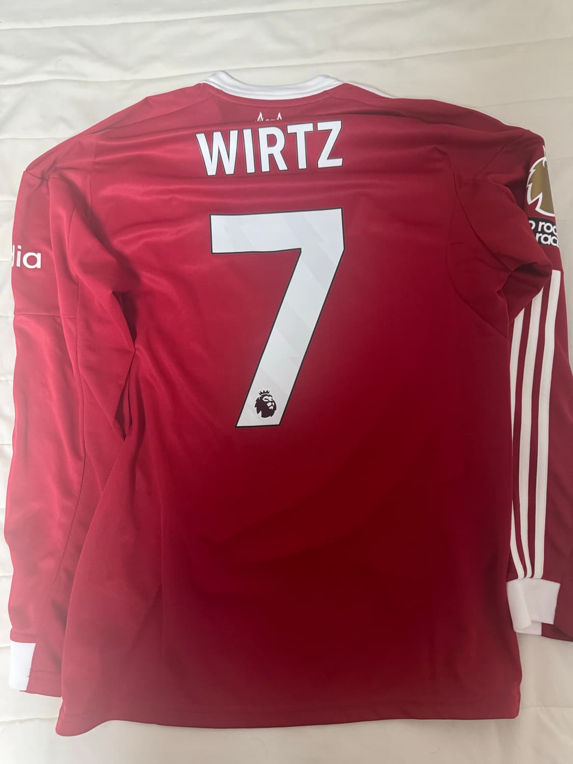 L 긴팔 리버풀 2025-2026시즌 홈 유니폼 비르츠 상품이미지3