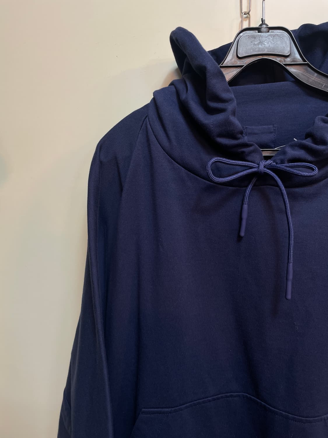 나이키 ESC 멘즈 니트 풀오버 후디 미드나이트 네이비 상품이미지5