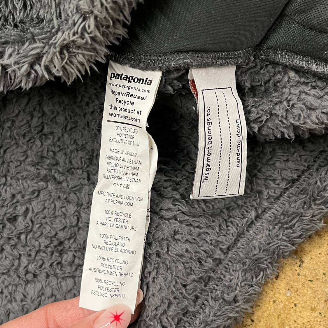 [정품/XXL(16-18)] 파타고니아 키즈 후리스 후드집업 b19 상품이미지7