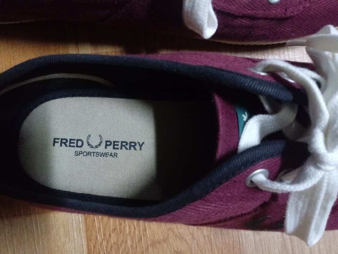 프레드페리 신발 (버건디) 상품이미지3
