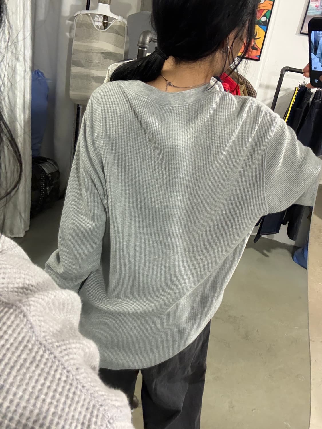 리바이스 골지 롱슬리브 상품이미지4