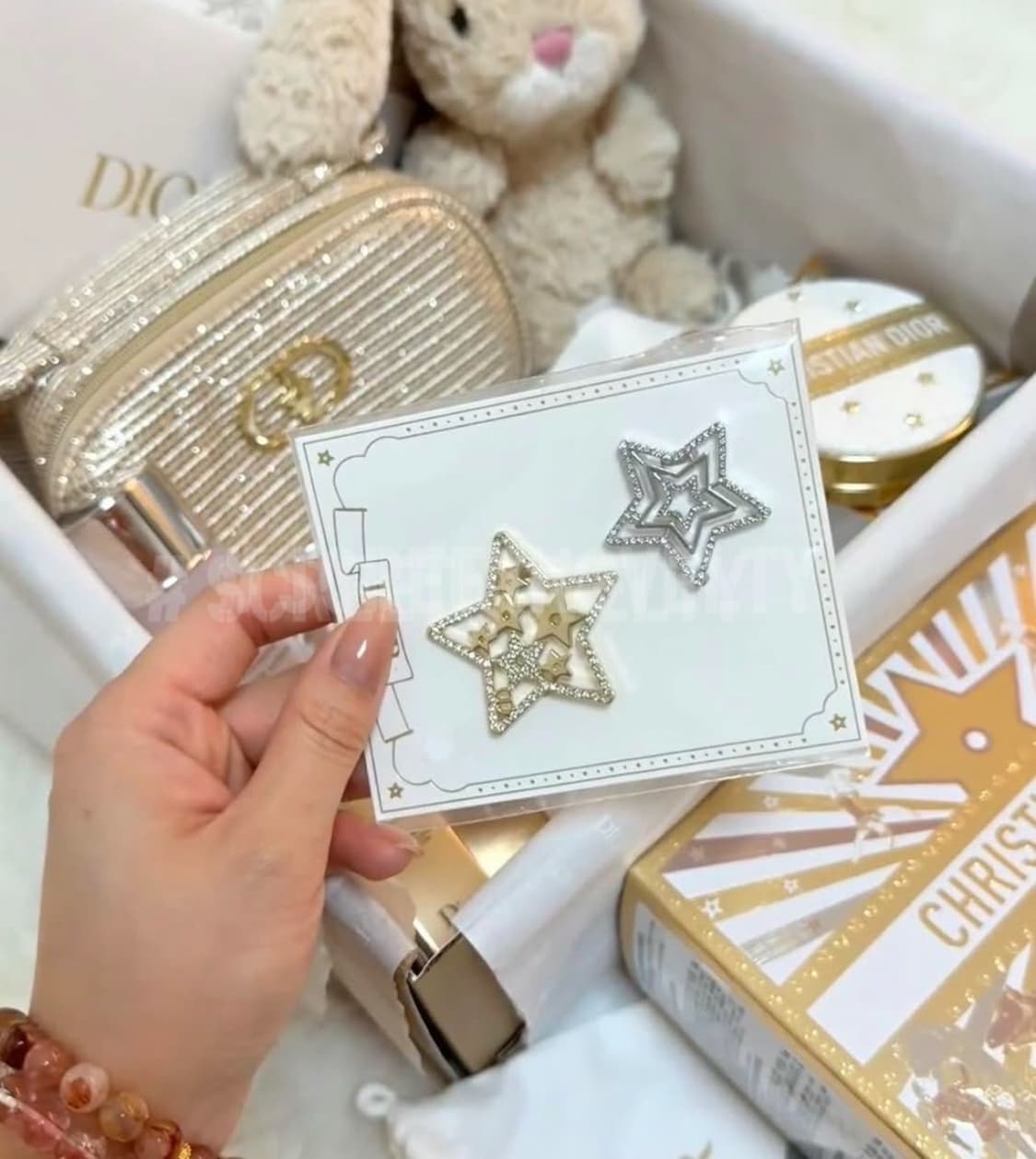 디올 스타 헤어클립 2피스 세트  상품이미지1