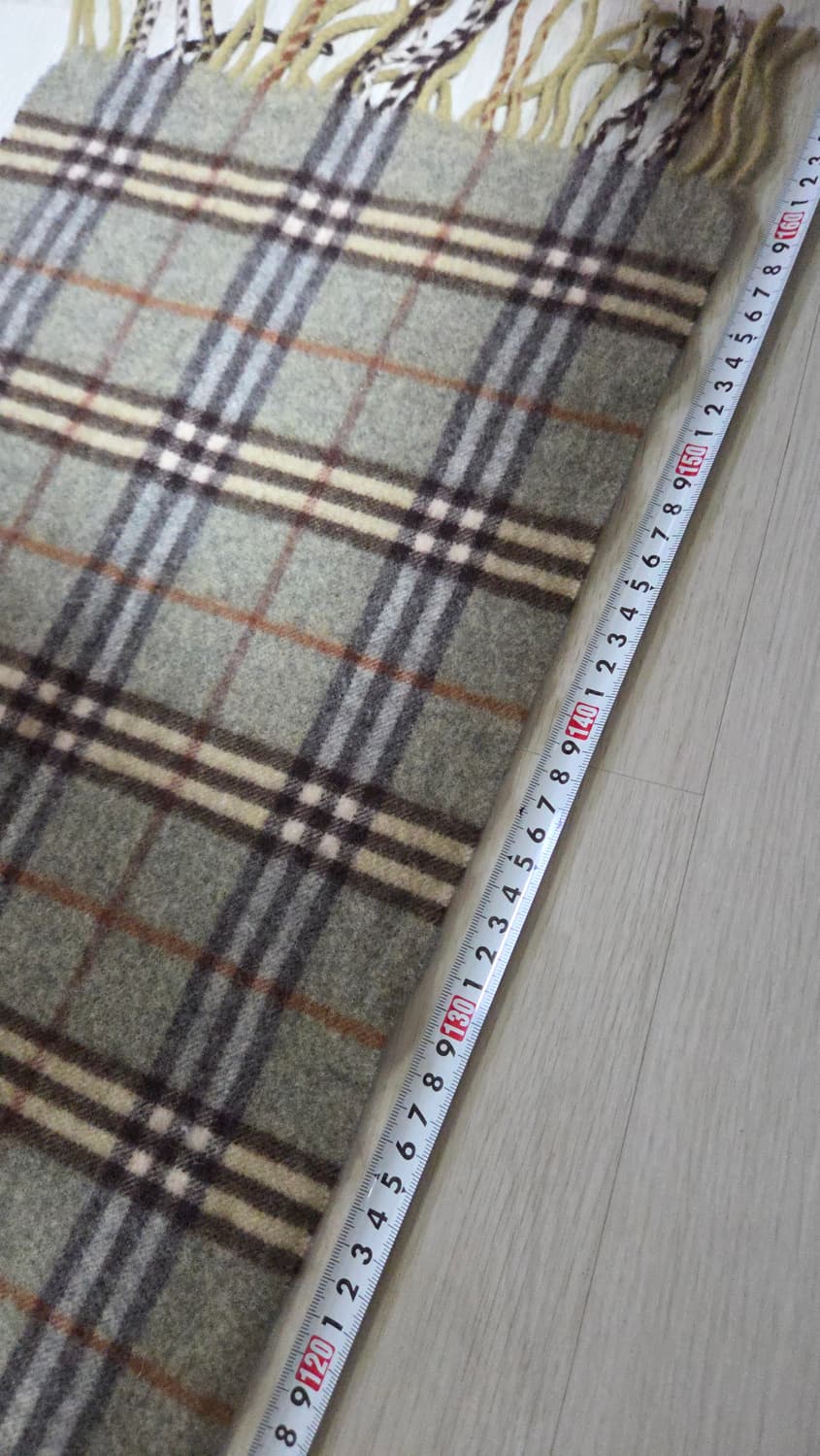 버버리 노바체크 캐시미어 머플러 상품이미지4