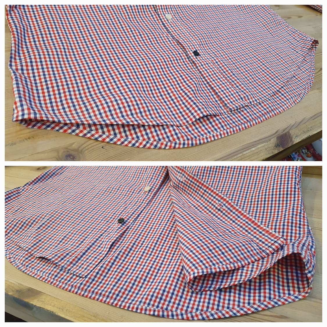 77.라코스테 스판 블록셔츠  상품이미지5