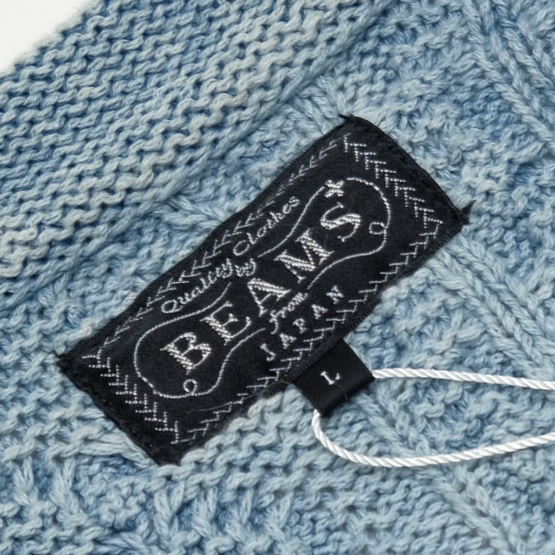 washed indigo jacquard vest 상품이미지6
