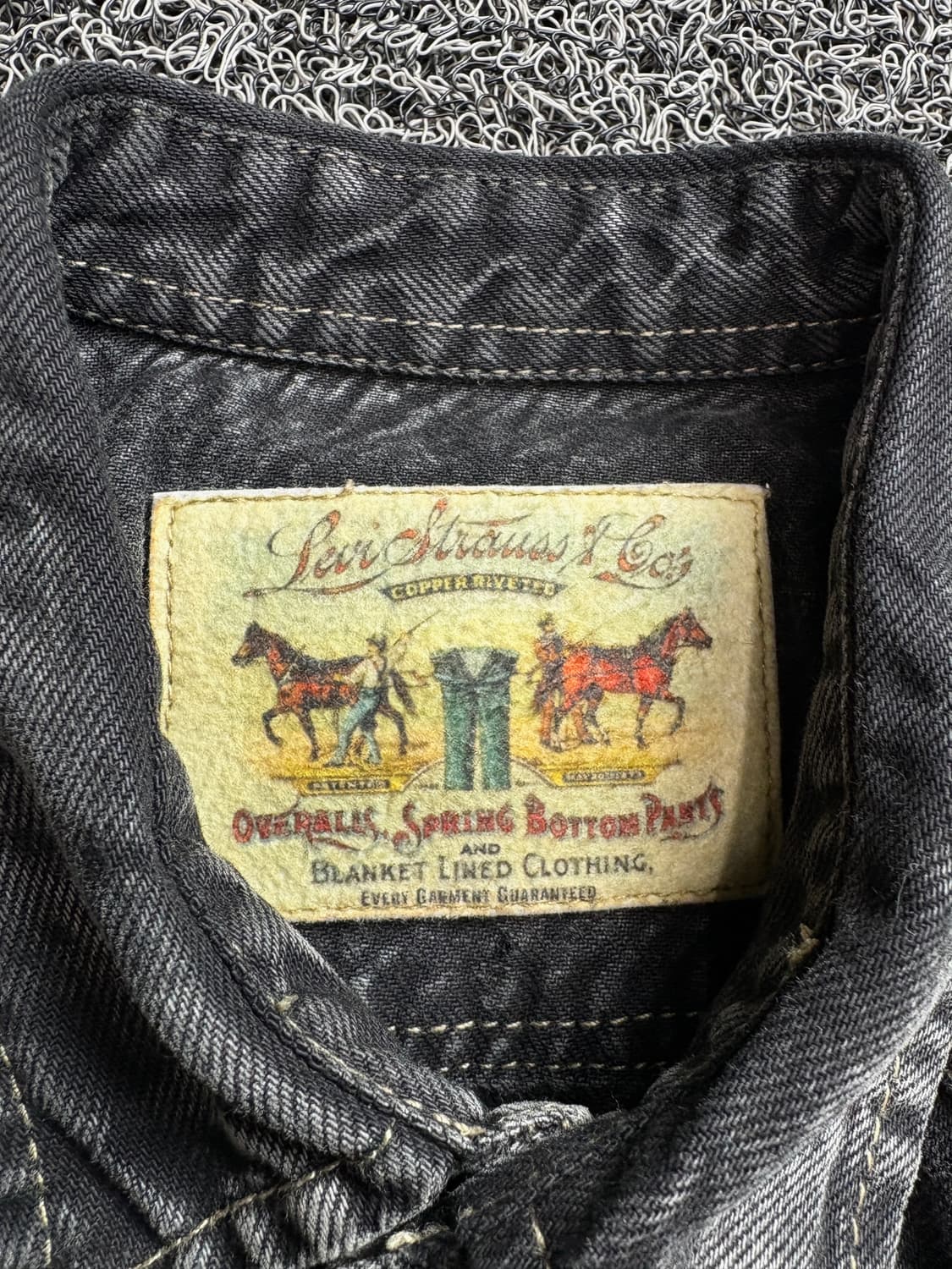 리바이스 USA 오리지날 커버올 데님 자켓 2814 상품이미지3