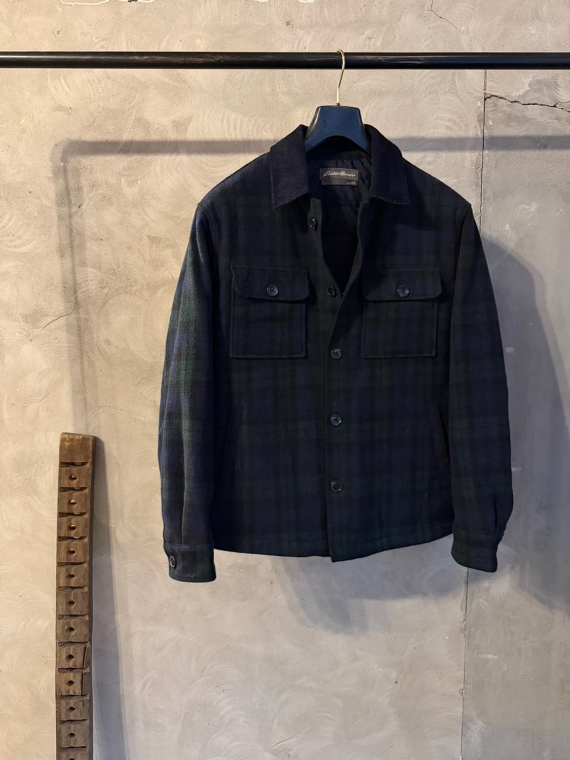 에디바우어 블랙와치 아웃도어 자켓 100 상품이미지4