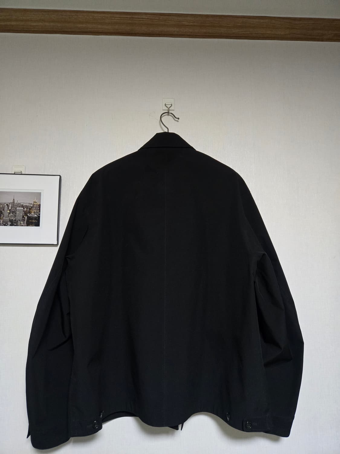 단톤 집업 자켓 블랙 XL 상품이미지2