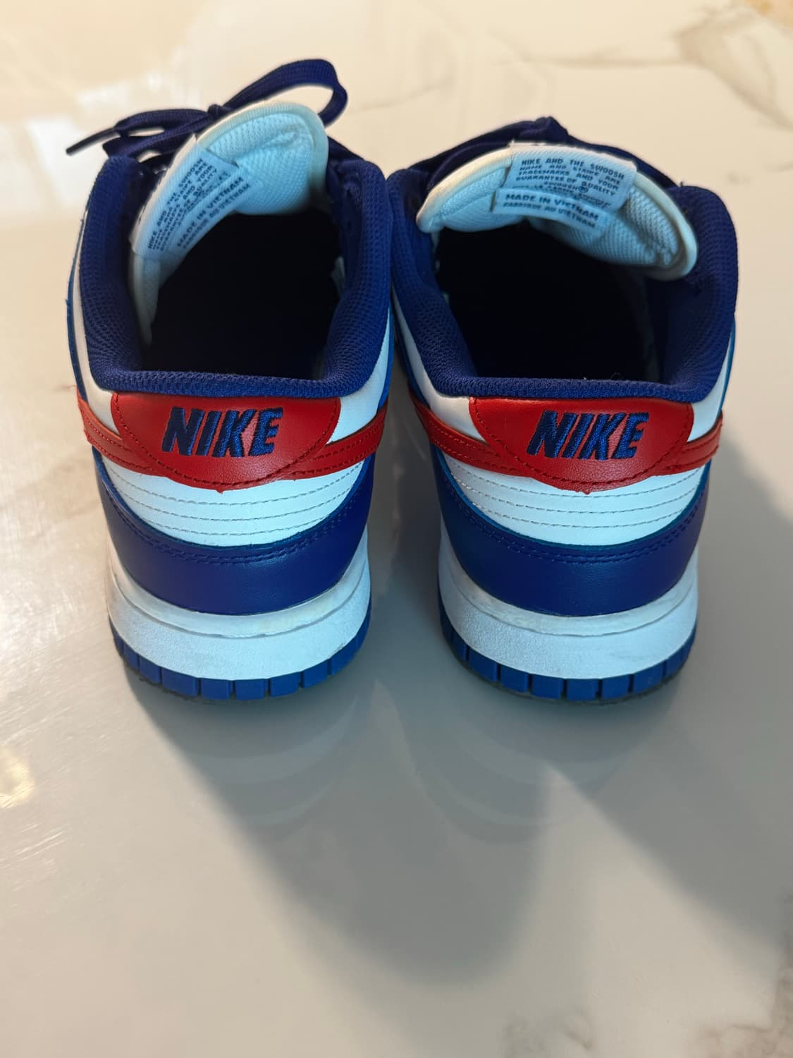 나이키 덩크로우 유니버시티화이트레드 size 265 상품이미지2