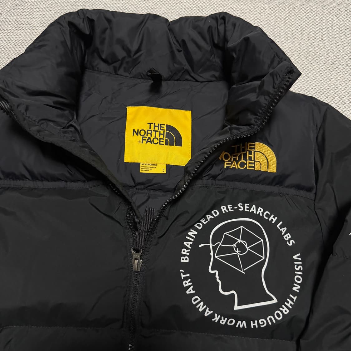 노스페이스 x 브레인데드 다운 패딩 상품이미지2