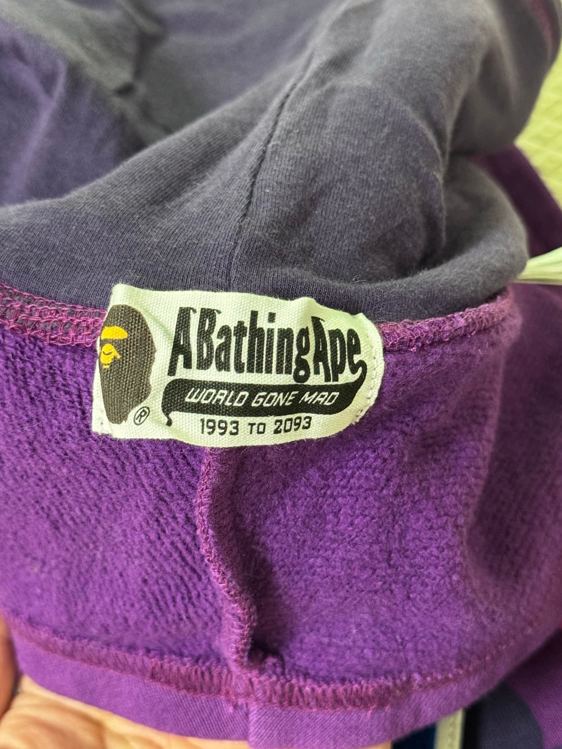 베이프 샤크 페이스 마스크 퍼플 상품이미지4