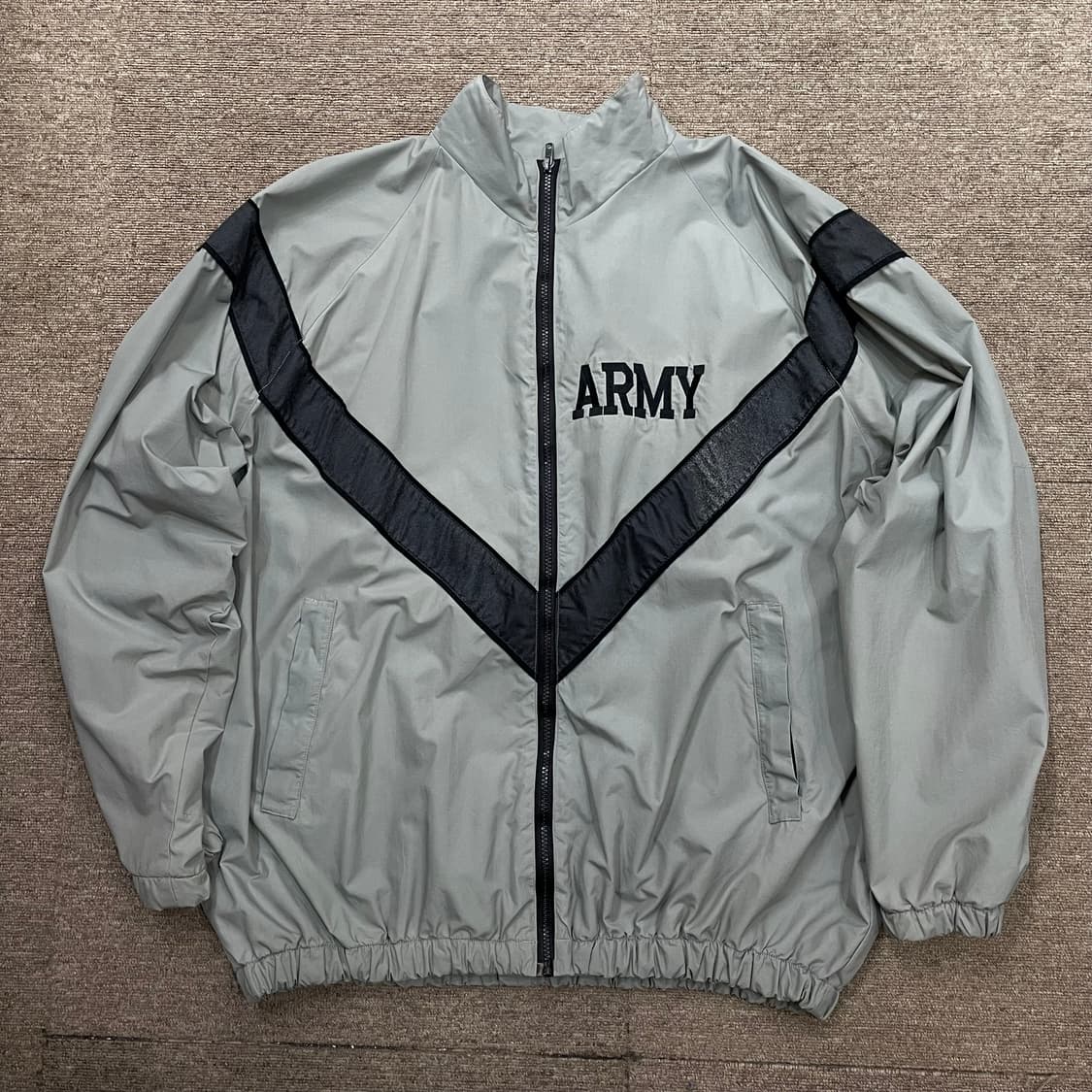 (L) 오리지널 US ARMY IPFU 미군 바람막이 자켓 카모 상품이미지1