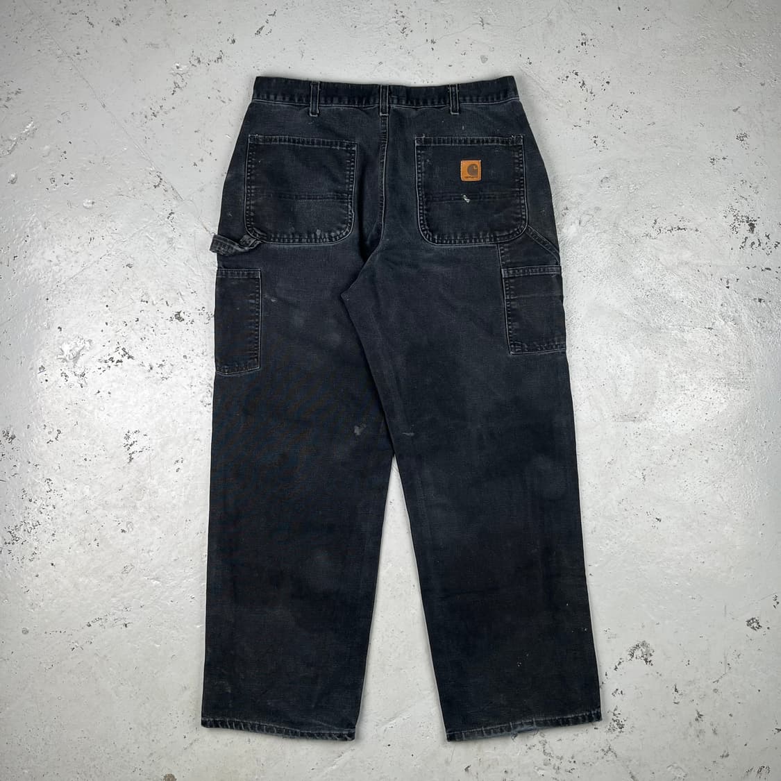 빈티지 칼하트 블랙 싱글니 카펜터 팬츠 B11BLK 상품이미지4