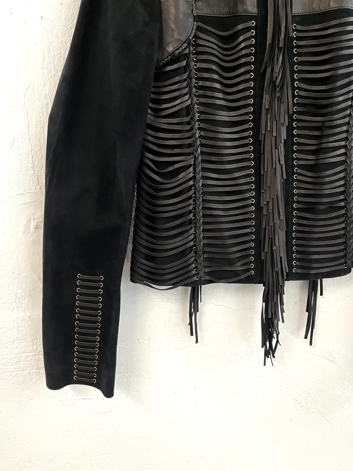 구찌 2011FW 프리다 지아니니 아티저널 본디지 레더 자켓 상품이미지8