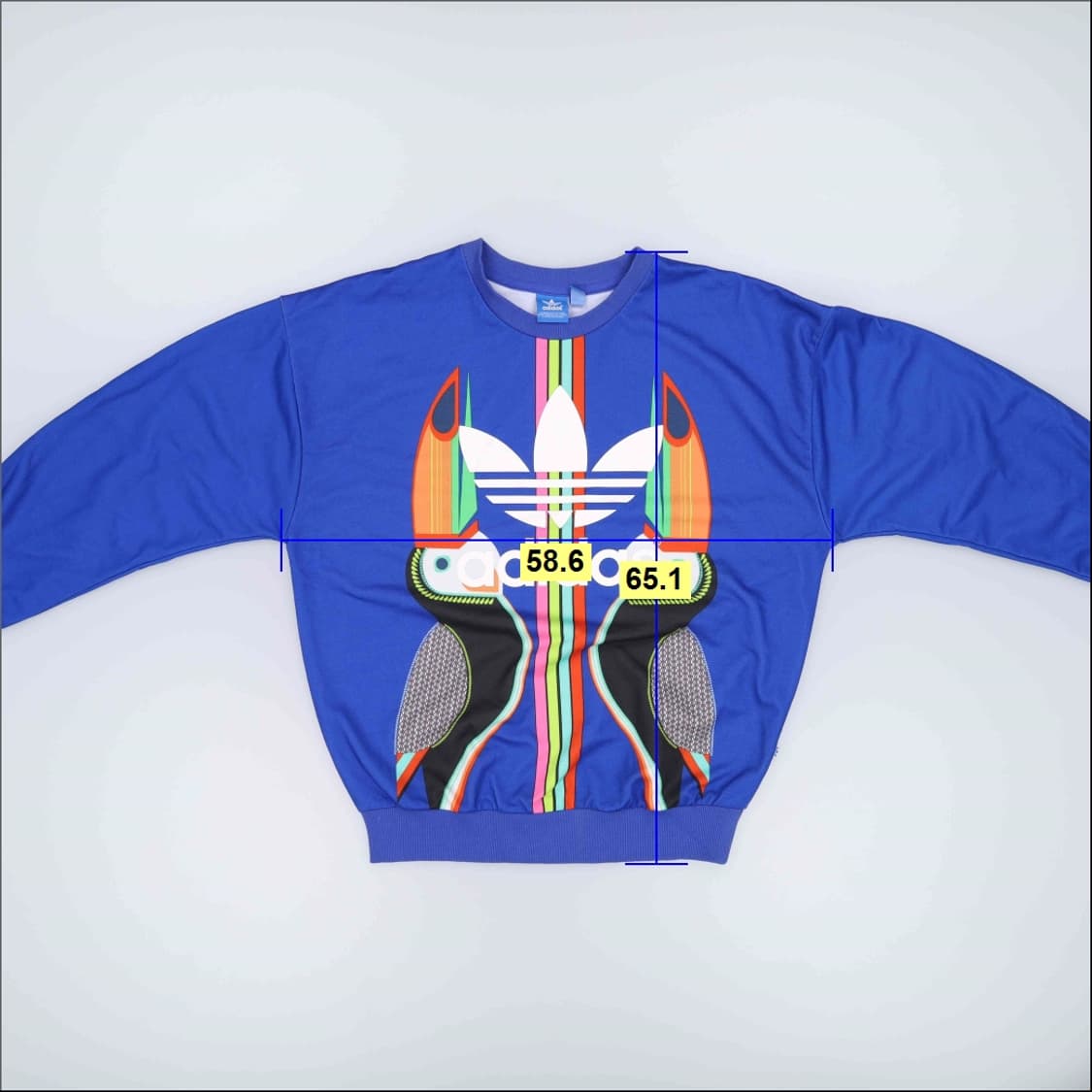 90 아디다스 올드스쿨 빈티지 맨투맨 0319H1 상품이미지6