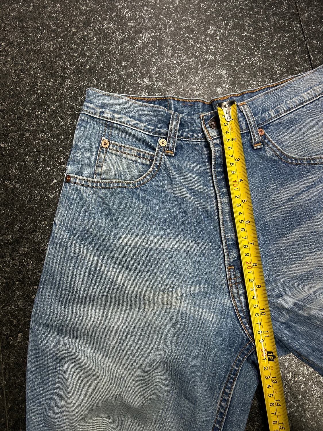 리바이스 OT220 오렌지탭 워싱 데님팬츠 청바지 28인치 상품이미지9