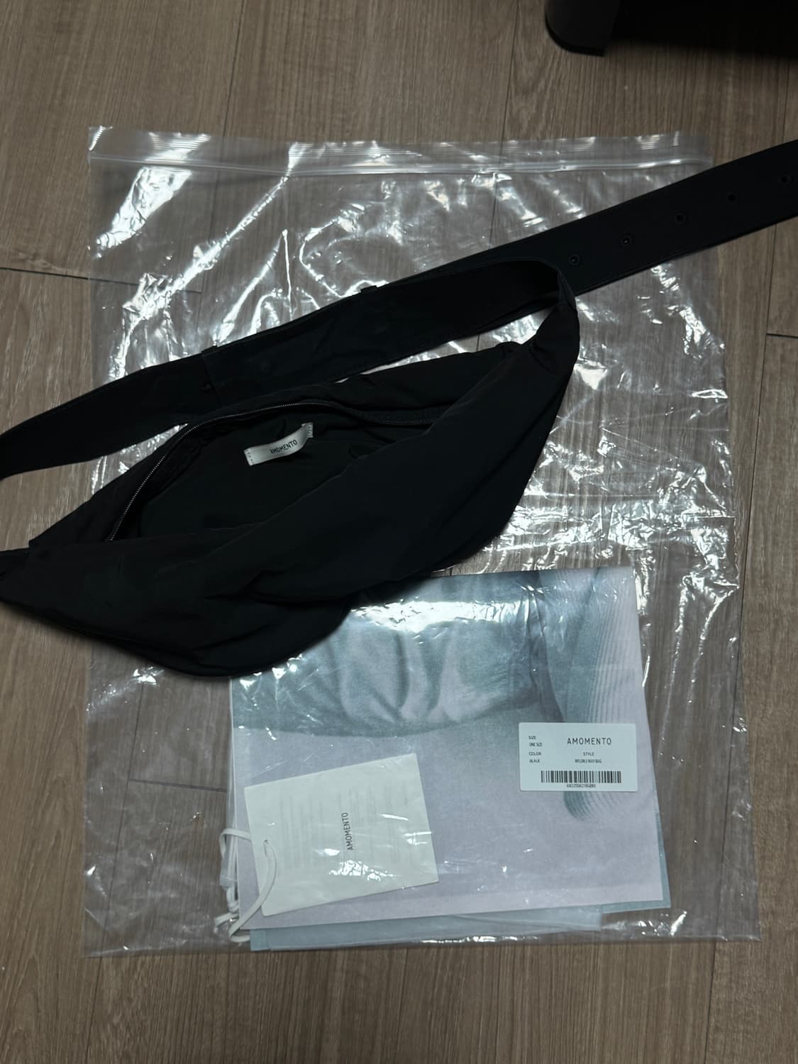 아모멘토 nylon 3way bag black (거래 수수료 무료) 상품이미지8