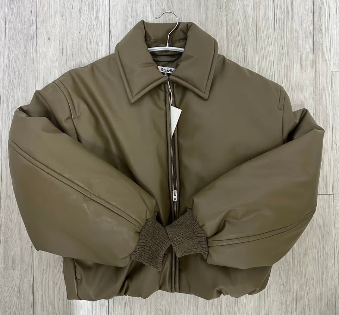 아크네 스튜디오 코티드 봄버 자켓 상품이미지2