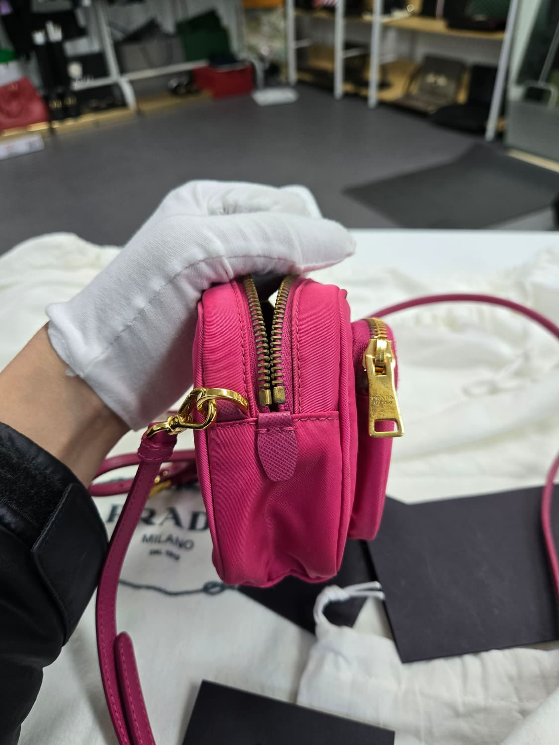 [A급컨디션]프라다 사피아노 미니백 상품이미지3