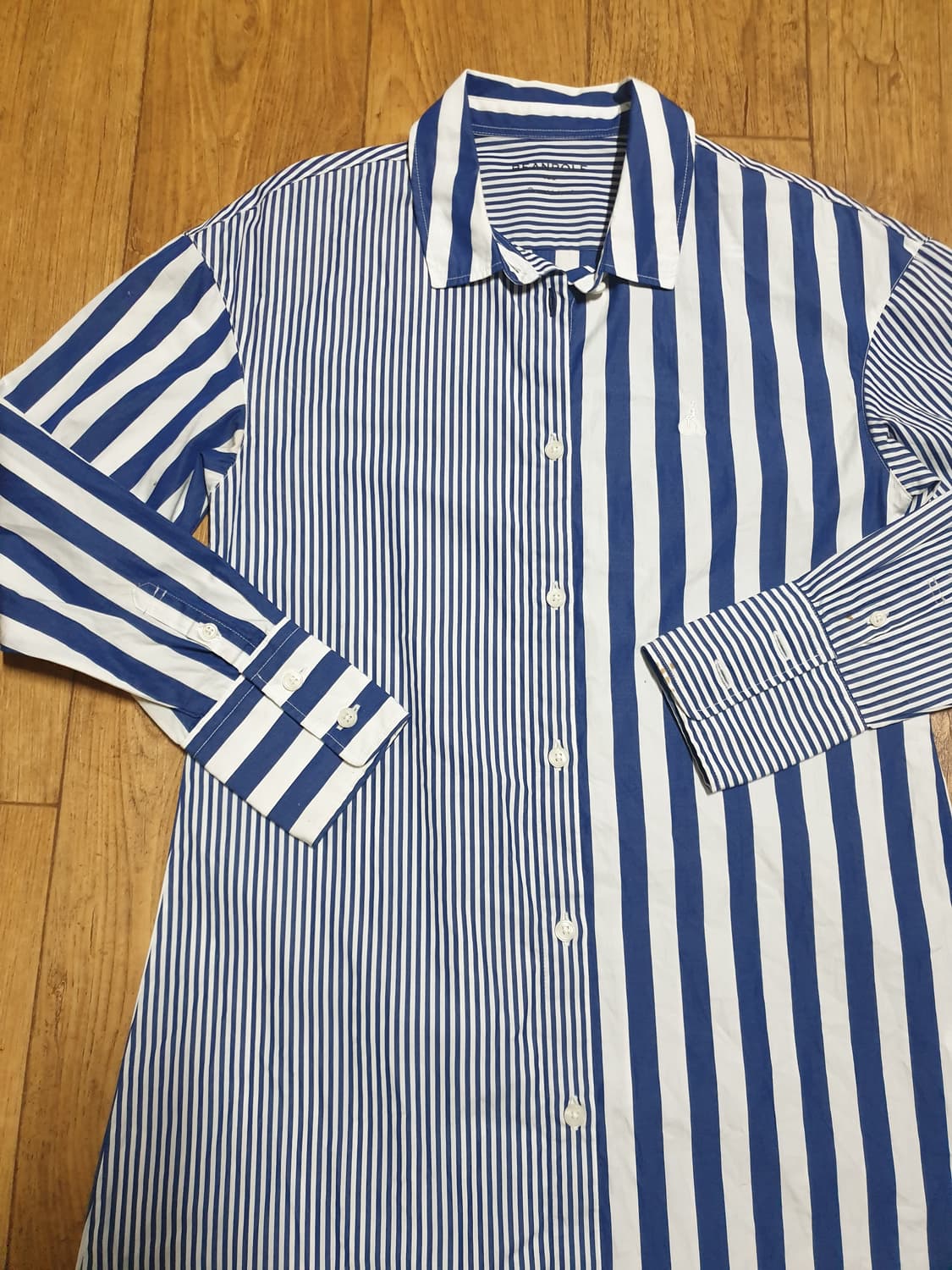 1086 빈폴 셔츠 원피스 85 사이즈입니다 상품이미지4