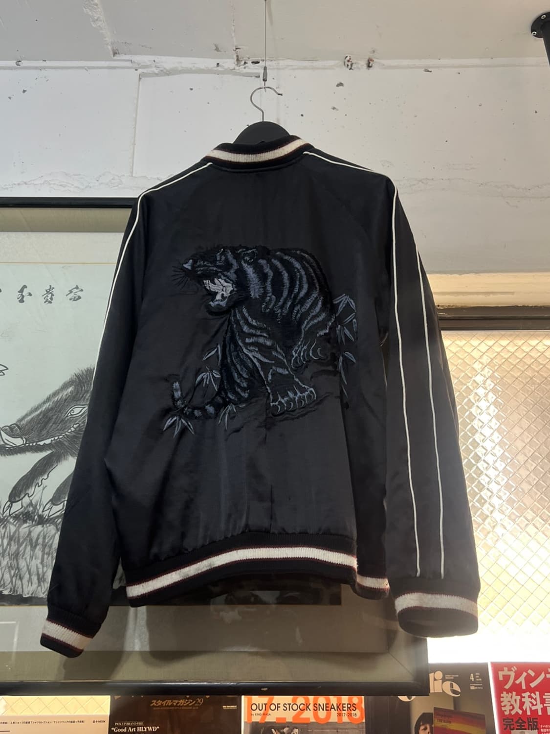 Black Tiger Embroidery Sukajan(black)  상품이미지5