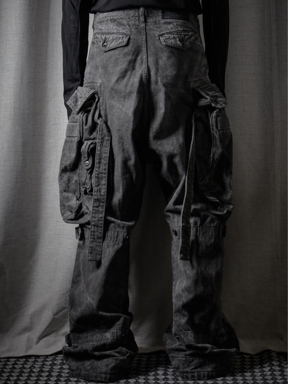 Julius FW11 빅 포켓 가스마스크 팬츠 상품이미지2