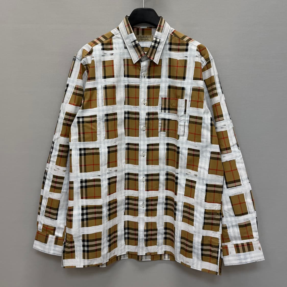 버버리 페인트 빈티지 체크 셔츠 ( 110 ) 상품이미지1
