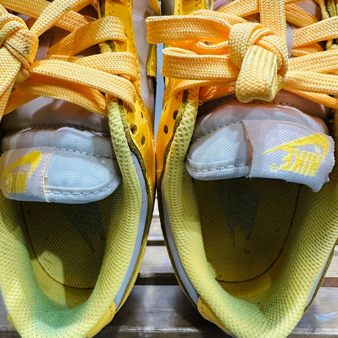 245) 나이키 운동화 여성 여자 신발 덩크로우 옐로우 상품이미지8