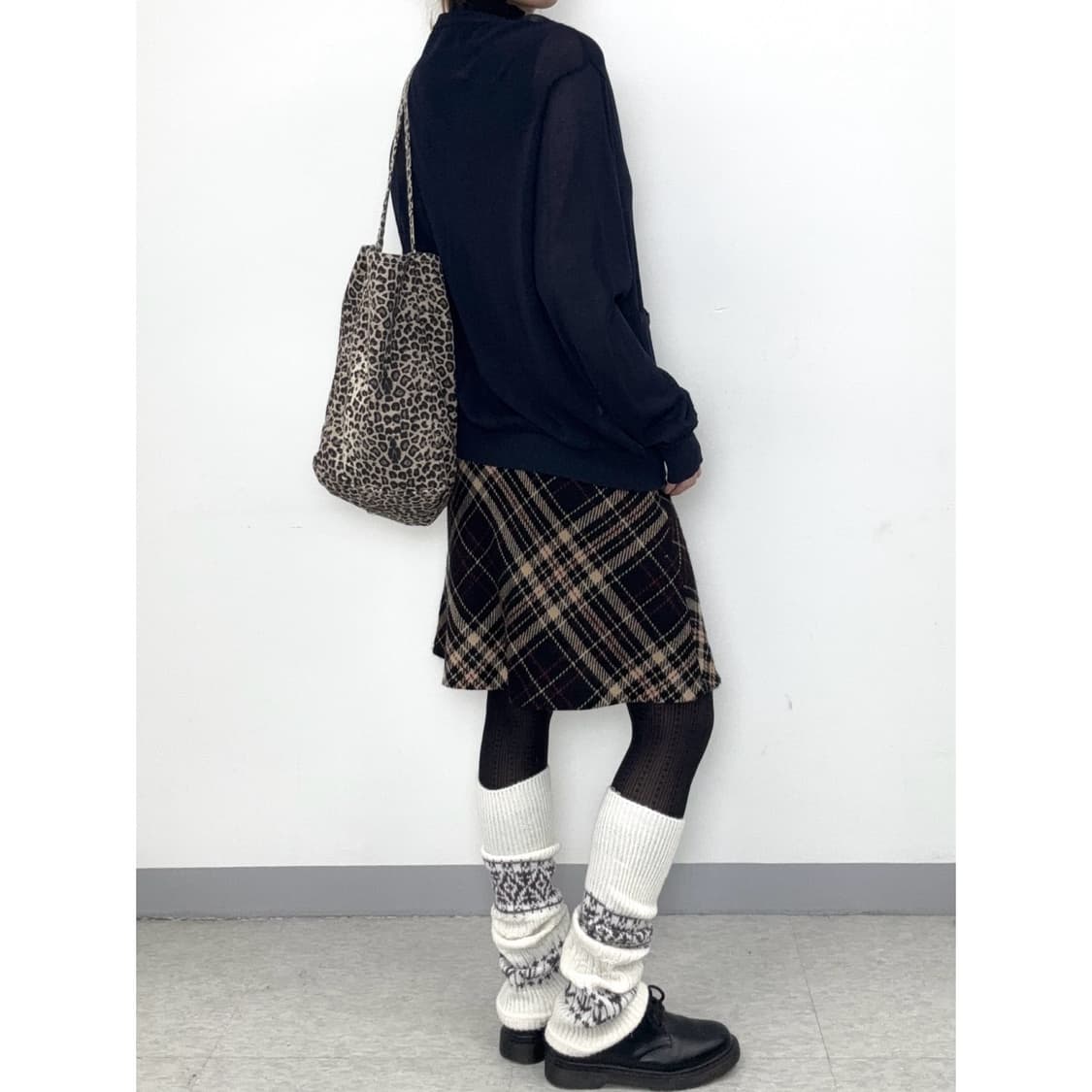 빈티지 네이비 가디건 상품이미지3