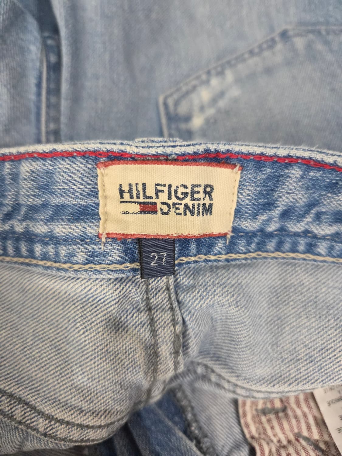 타미힐피거 데님 RIKA 디스트로이드 숏팬츠 상품이미지4