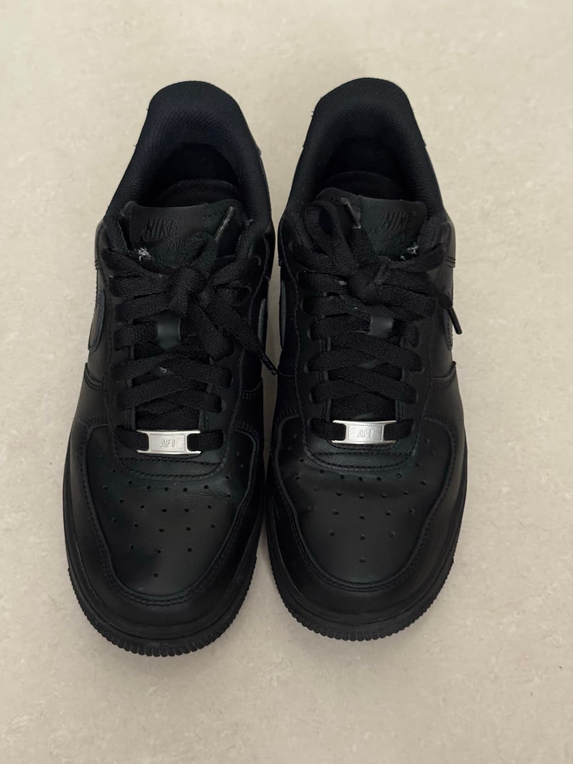 나이키 에어포스 블랙 235 상품이미지1