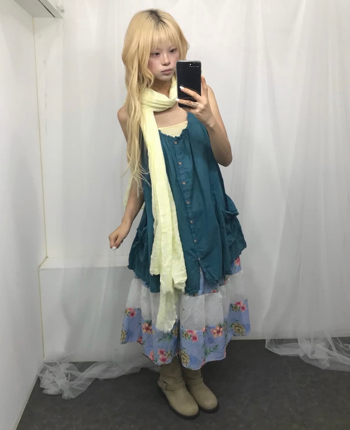 ✿민트 플라워 하구미 코디 set ✿ 상품이미지2